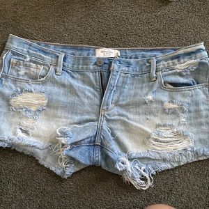 Abercrombie jean shorts